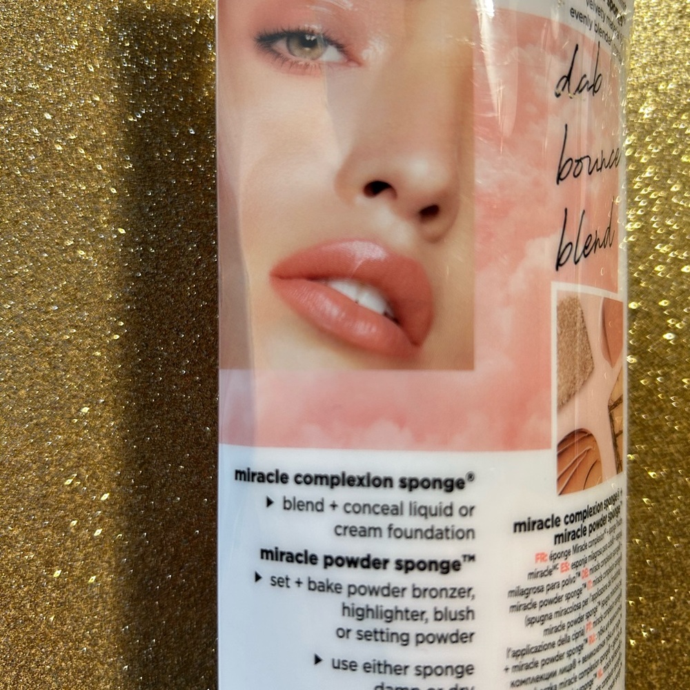 🔻🆕 Real Techniques Pink Miracle Complexion Powder Liquid Makeup Sponge Set - Picture 4 of 6